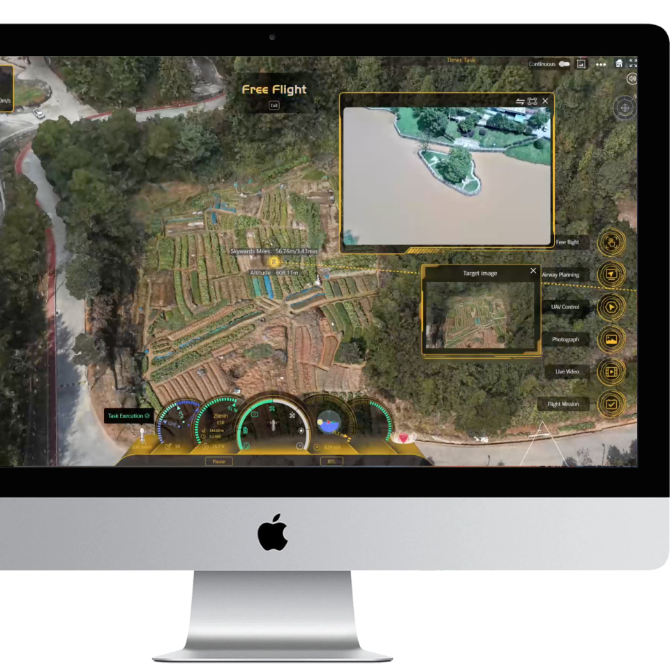 4D Holographic Control Platform Interface